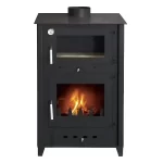 Poêle à bois avec four Rosa 10 | Bûches 50cm - INTERSTOVES