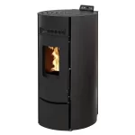 Pack Poêle à granules LEANDRO 9 Etanche + Kit Conduit Ventouse (sortie façade) - INTERSTOVES – Image 2