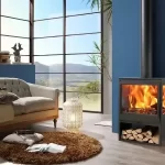 Poêle à bois fonte AMBAR 3V - Anthracite - 7,1kW PANADERO
