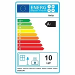 Poêle à granulés air Anita 11,6 kW Blanc Sannover – Image 4