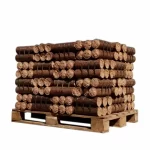 BOIS DENSIFIÉ – SANS EMBALLAGE PLASTIQUE INDIVIDUEL – 1/2 PALETTE DE 480 KG