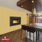 Insert à bois ventilé canalisable - BRONPI Florida-P 15 kW