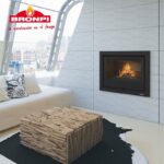 Insert à bois ventilé canalisable - BRONPI Paris 70 12 kW