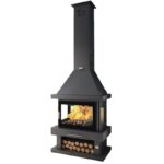 Poêle à bois cheminée 3 vitres - FIREMATIC Vegas 13.8 kW – Image 2