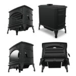 Poêle à bois en fonte - BRONPI Etna 11.3 kW – Image 4